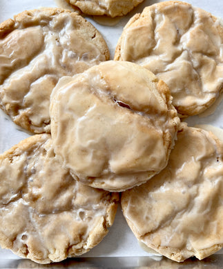 Maple Bourbon Cinnamon Roll